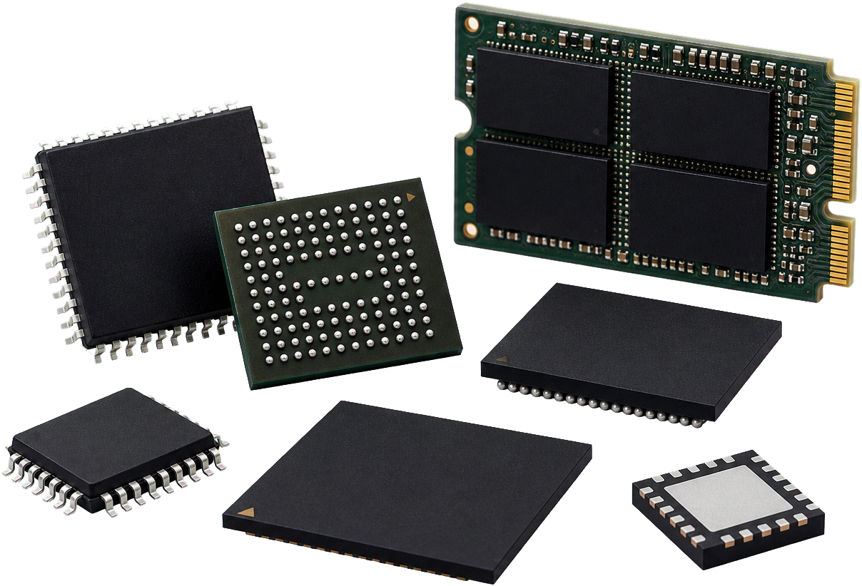 엔지니어링 팀을 위한 재고 확인, 대체품 지원 및 신속한 RFQ 응답을 제공하는 DDR4/DDR5, LPDDR, NAND 및 eMMC 구성 요소를 조달하십시오.